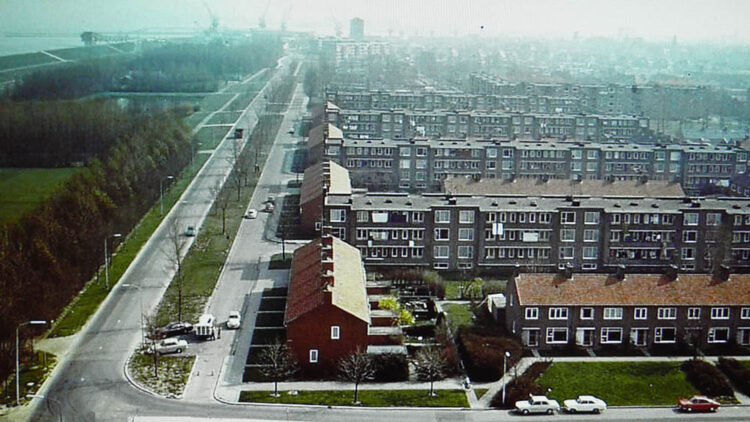 Kustweg en Sterrenbuurt rond 1960