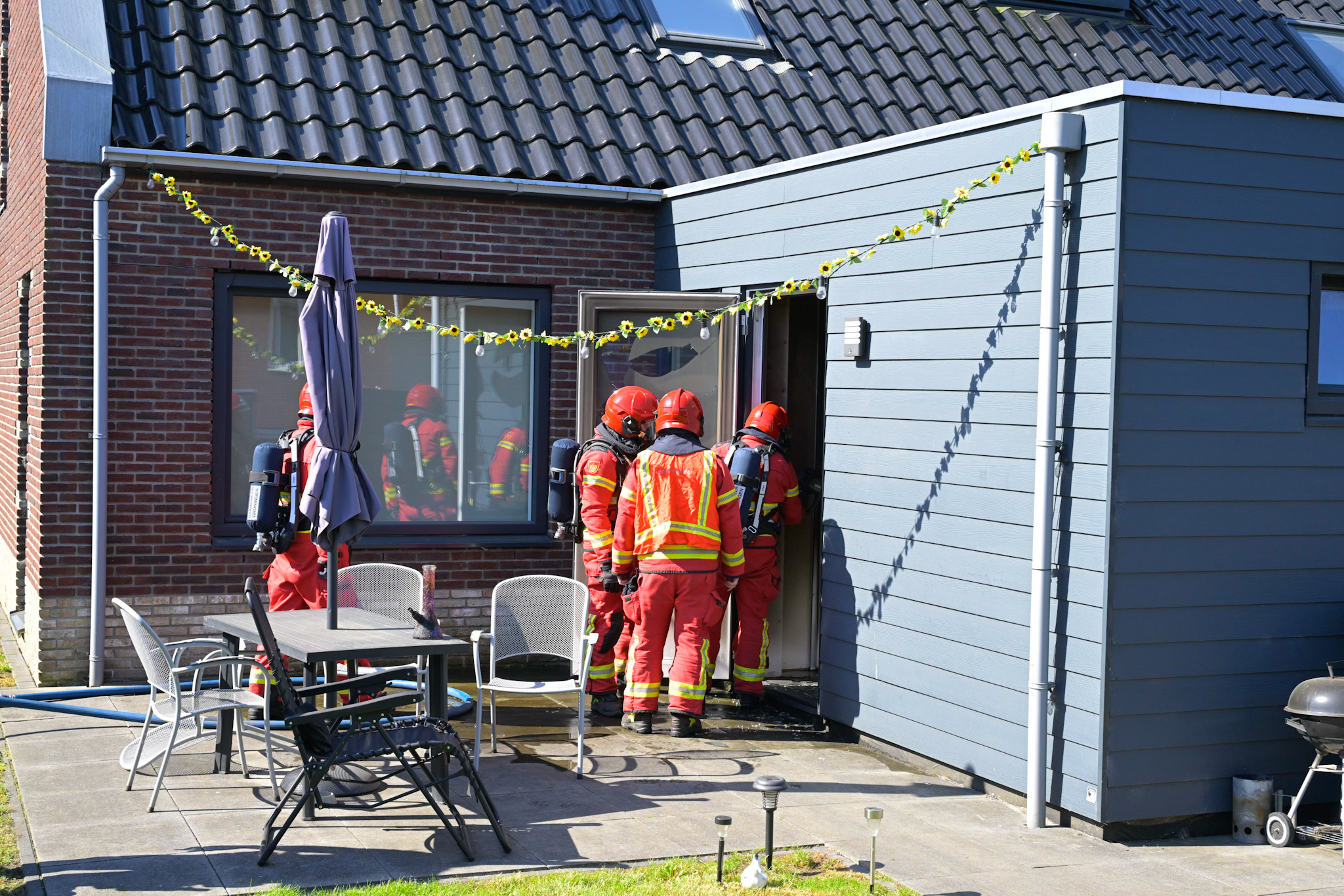 Woningbrand aan de Beukenlaan in Appingedam snel geblust