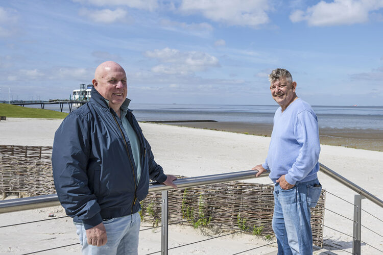 Henk Koetze en Siewert van der Zweep van EemsDelta Events