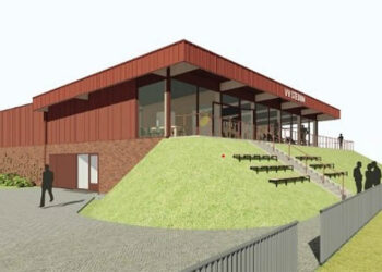 Impressie van nieuwsbouw Stedum