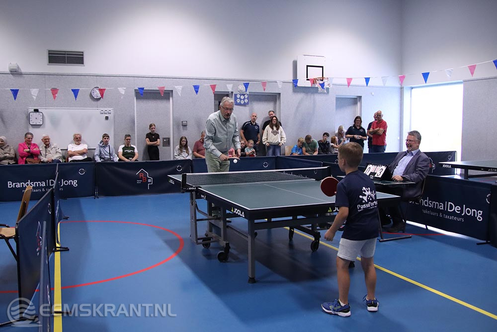 DTTC’78 opent nieuwe speelzaal in Appingedam