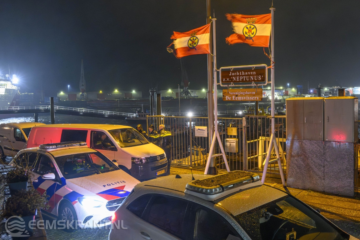 Overleden persoon aangetroffen in (jacht)haven van Delfzijl