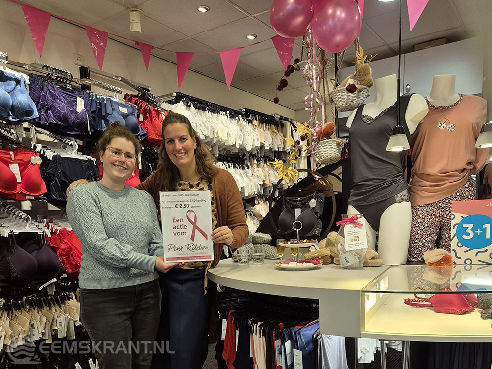 Rebelle Lingerie steunt Pink Ribbon tijdens de Week van de Lingerie