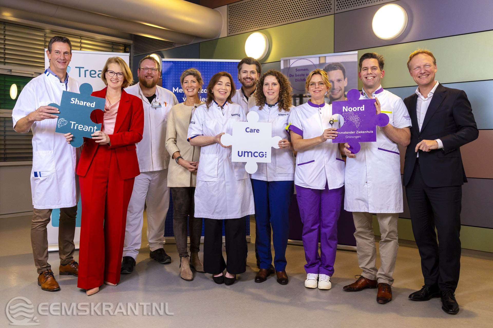 Ommelander Ziekenhuis Groningen, Treant en UMCG ontwikkelen een gezamenlijk patiëntendossier