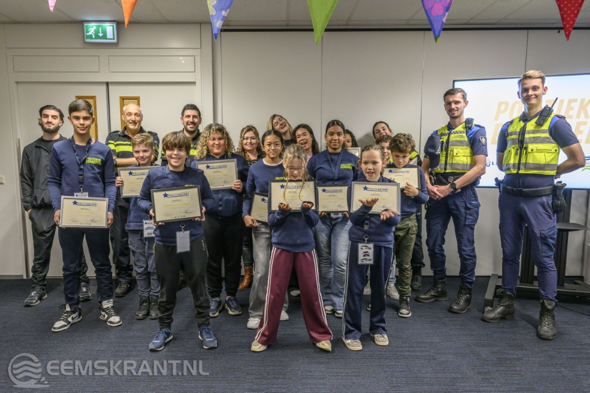 Project Politiekids Eemsdelta succesvol afgerond in Delfzijl-Noord