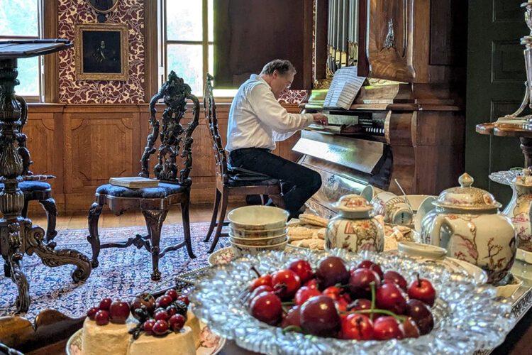 Eeuwe Zijlstra kerst Menkemaborg.