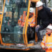 Foto: start bouw Sportpaviljoen Stedum