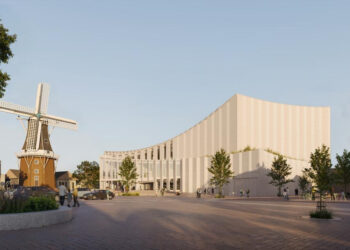 Aanblik vanaf het Molenbergplein