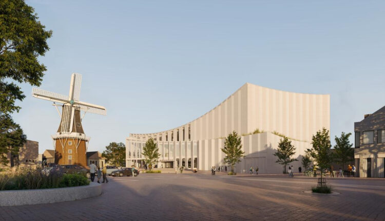 Aanblik vanaf het Molenbergplein