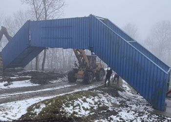 Historische loopbrug TT  Assen