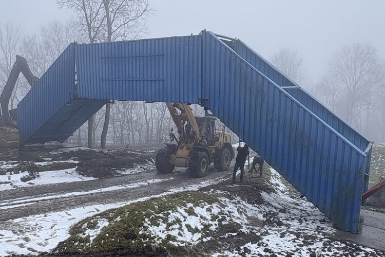 Historische loopbrug TT Assen