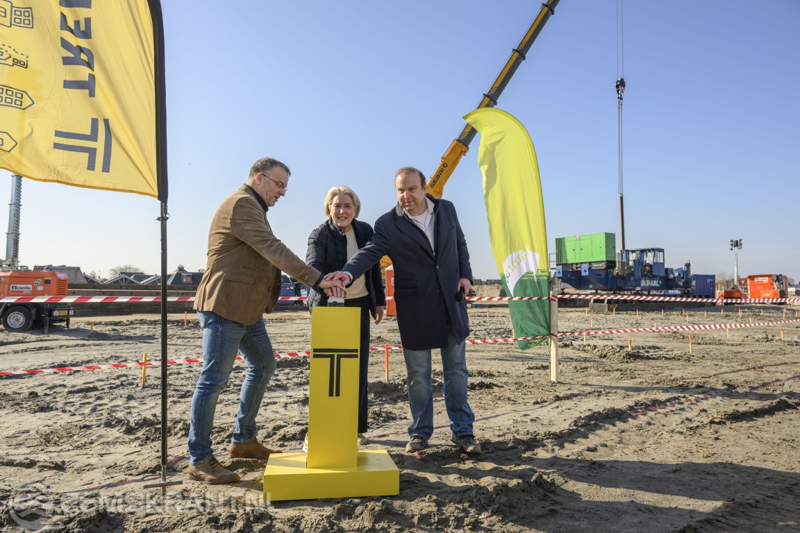 Start bouw 26 sociale huurwoningen op voormalige Ubbens-locatie in Farmsum