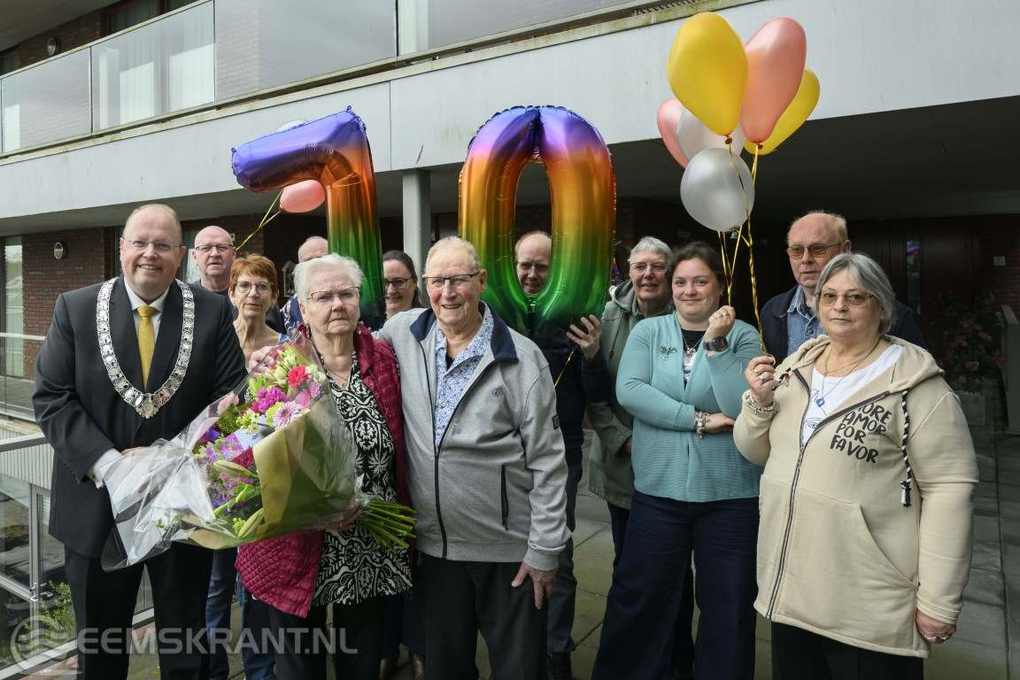 Zeventig jaar samen: Wim (92) en Martje (86) vieren platina huwelijk in Appingedam