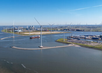 Locatie van de nieuwe kade