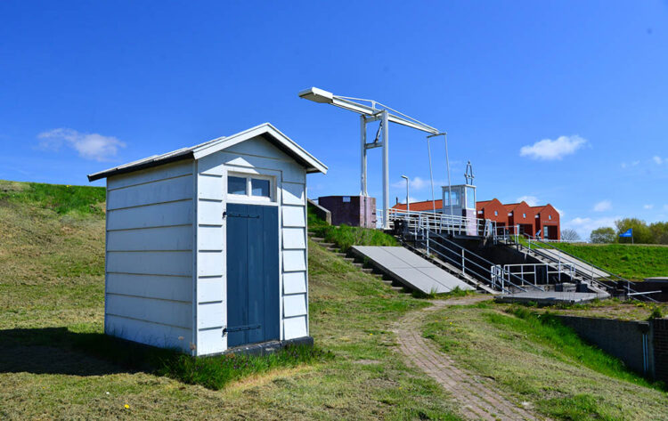 Douanehuisje bij gemaal Cremer